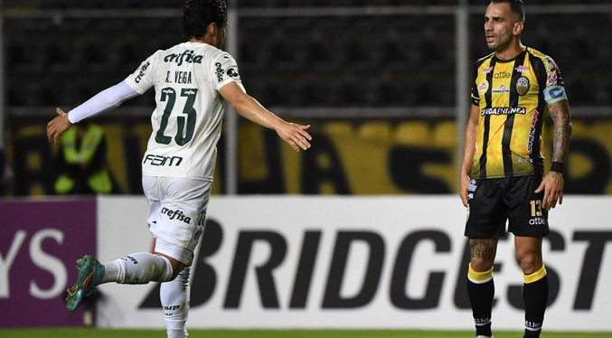 Deportivo Táchira es goleado por el Palmeiras en San Cristóbal