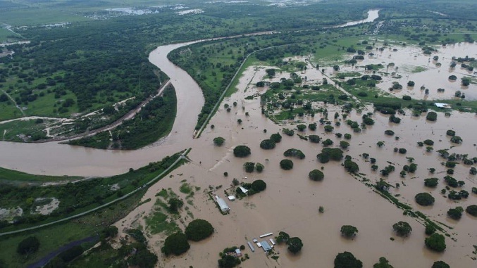 Alertan que van 3.000 hectáreas afectadas por ruptura del dique del río Zulia