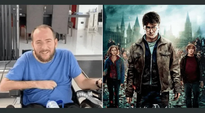 El doble de Daniel Radcliffe que quedó en silla de ruedas en Harry Potter