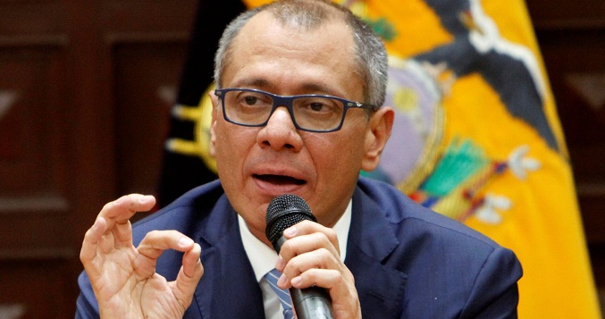 Liberado por habeas corpus Jorge Glas exvicepresidente ecuatoriano preso por corrupción