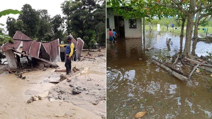 Continúan las inundaciones y derrumbes por las lluvias en Mérida