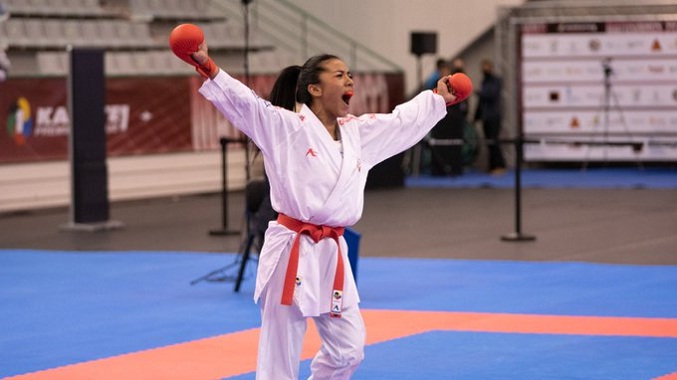 Yorgelis Salazar cumple el sueño dorado en Premier League de Karate