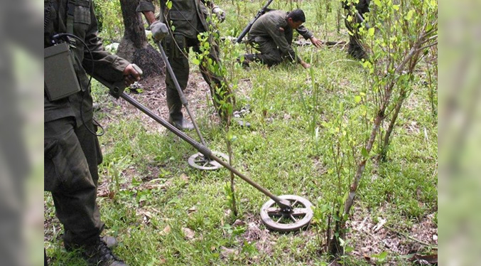 Al menos mil 700 soldados han muerto por minas antipersonal desde el 2003 en Colombia