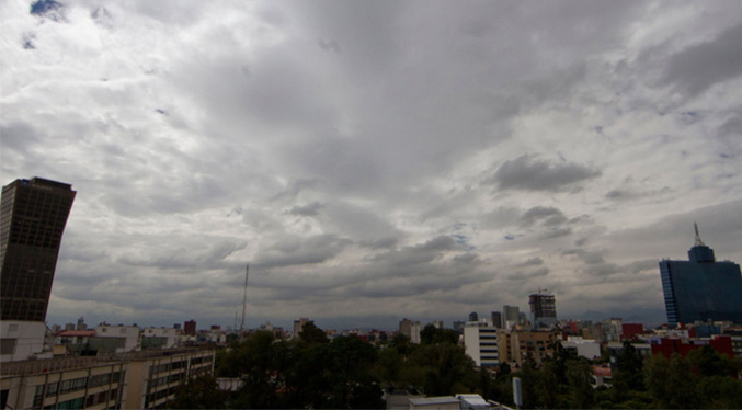 Inameh: abundante nubosidad con lluvias en algunas zonas del territorio nacional