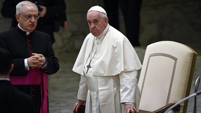 El Papa criticó la guerra en Ucrania y en el mundo
