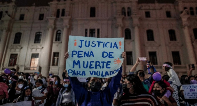 Perú envía a Congreso proyecto de castración química a violadores