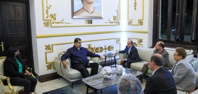 Comisión de la OIT mantuvo reunión en Miraflores con Nicolás Maduro