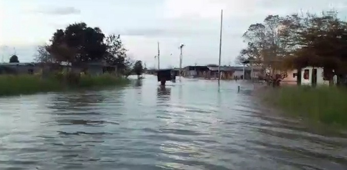 Revelan que más de dos mil familias están damnificadas por inundaciones en Sur del Lago (Videos)