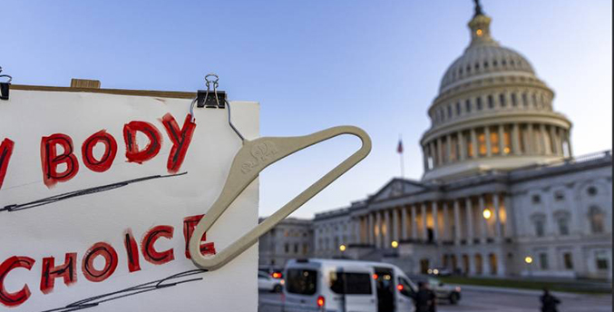 Fracasa la propuesta del derecho al aborto en el senado de EEUU