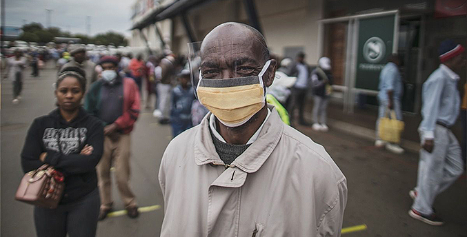 OMS advierte un repunte de casos de coronavirus en el sur de África