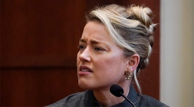 Amber Heard concluye cuatro días de interrogatorios por la defensa de Johnny Depp