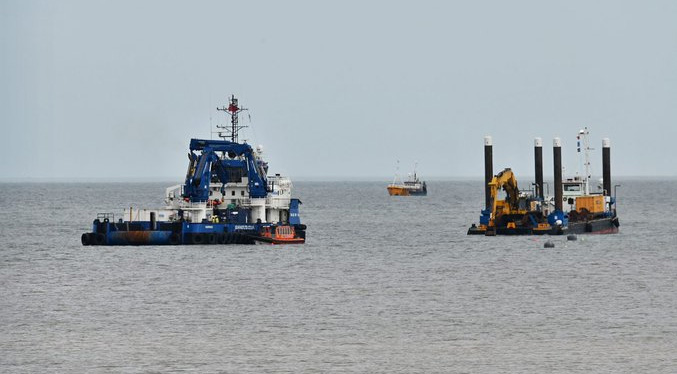 Inician la construcción del parque eólico marino más grande del mundo en Inglaterra