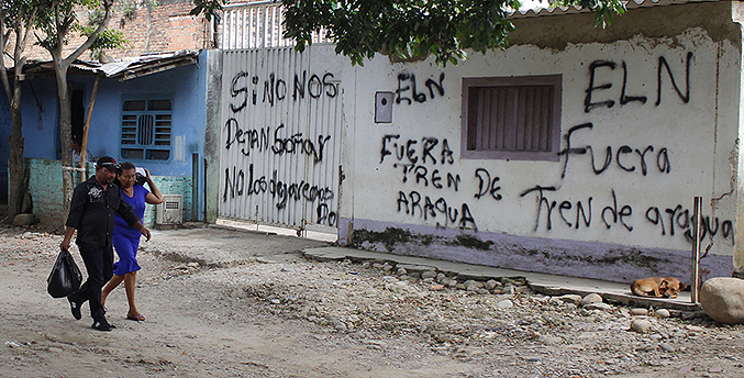 La guerra del ELN contra el Tren de Aragua se siente en la zona de frontera