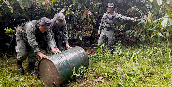 FANB desactiva 30 artefactos en zona fronteriza con Colombia