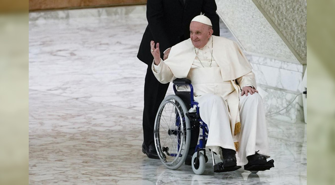 Papa: Edad avanzada es una bendición, no una condena