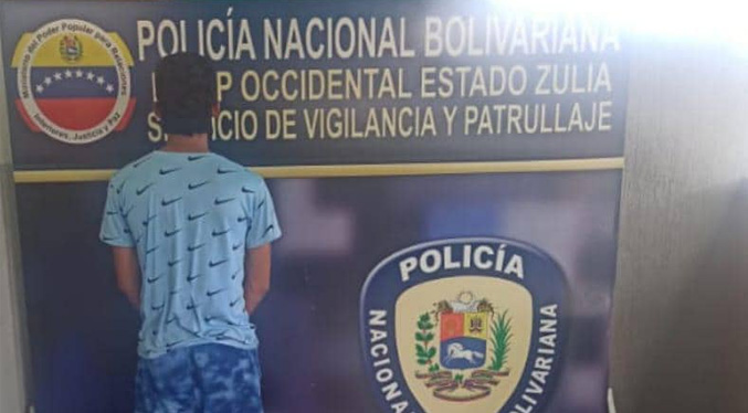 PNB captura a solicitado por robo de vehículo en el Zulia