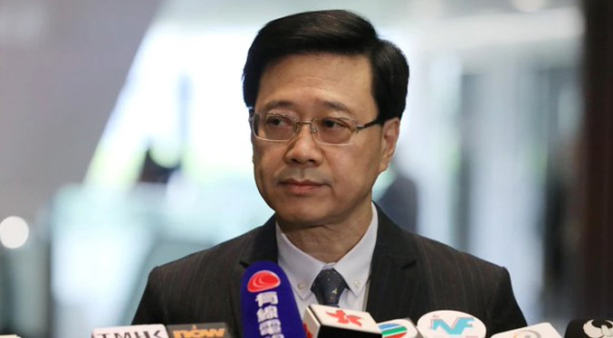 Exjefe de seguridad John Lee designado como nuevo gobernante de Hong Kong