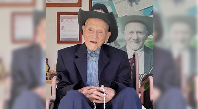 El tachirense Juan Vicente Pérez Mora es confirmado como el hombre más longevo del mundo