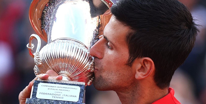 Djokovic logró su sexta corona de Roma