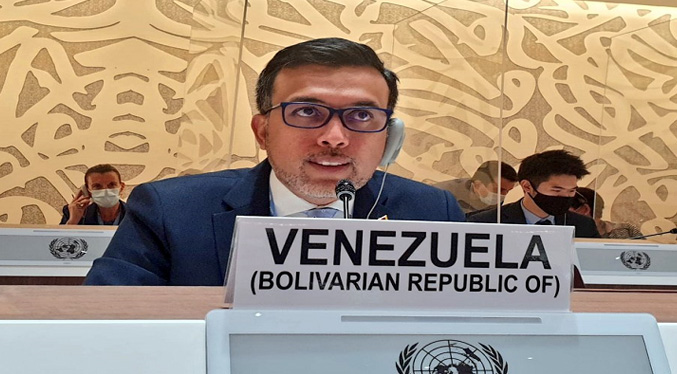 Embajador de Venezuela en la ONU: Son muchos los retos en materia sanitaria