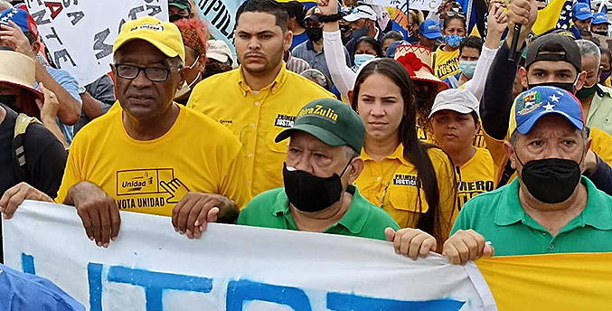 Justicia Obrera marcha en Maracaibo para exigir reinvindicaciones laborales