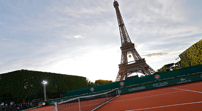 Abierto de Francia aumenta bolsa a 43,6 millones de euros