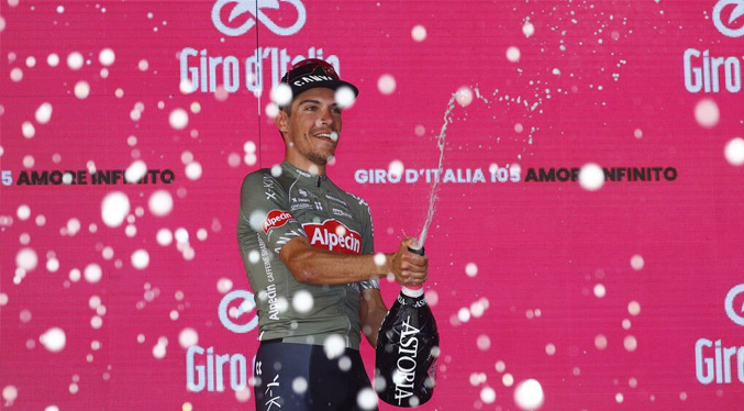 El italiano Stefano Oldani gana la 12ª etapa del Giro de Italia