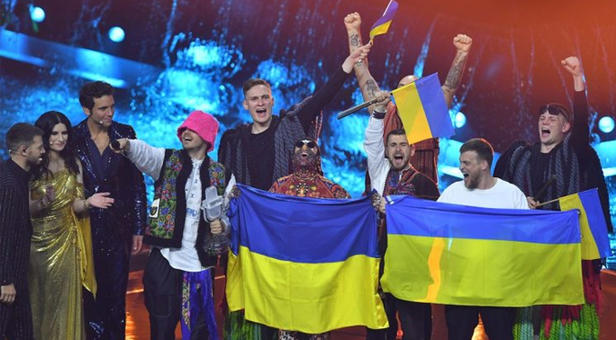 El canto a la patria de Ucrania es la ganadora en Eurovisión 2022