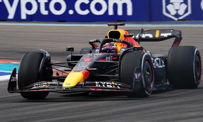Verstappen gana el GP de Miami de F1, por delante de Leclerc y Sainz