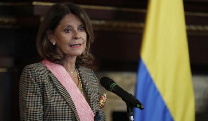 Vicepresidenta de Colombia visita Paraguay tras el asesinato de un fiscal antimafia
