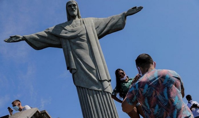 Mayor Cristo del mundo es erguido en Brasil y espera ser inaugurado en 2023