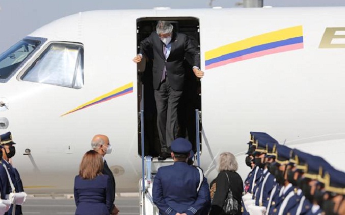 Colombia comprará el avión presidencial de Ecuador