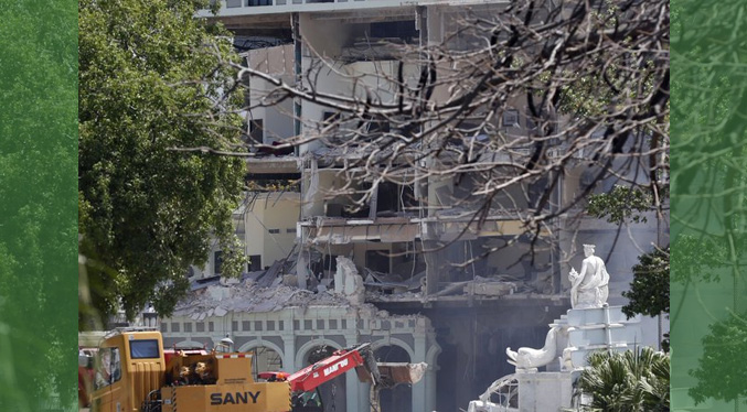 Reportan ocho muertos tras explosión en hotel Saratoga de La Habana