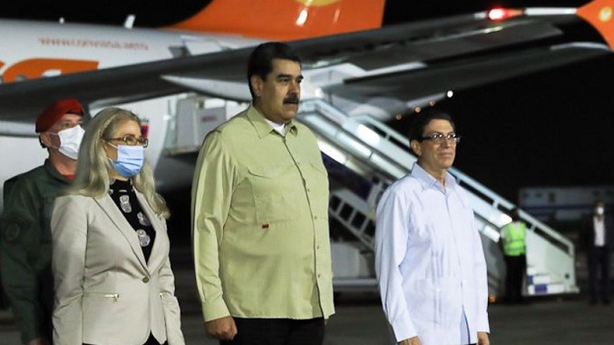 Maduro llega a Cuba para participar en la Cumbre del Alba
