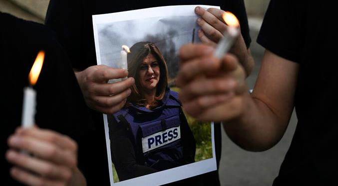 Israel niega haber asesinado a periodista palestina