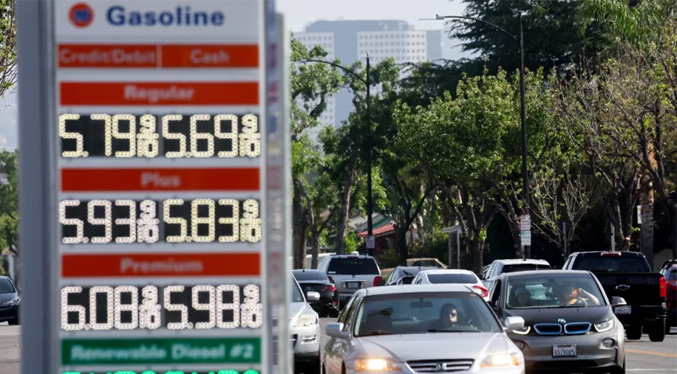 Precio de la gasolina en EEUU podría alcanzar un nuevo récord