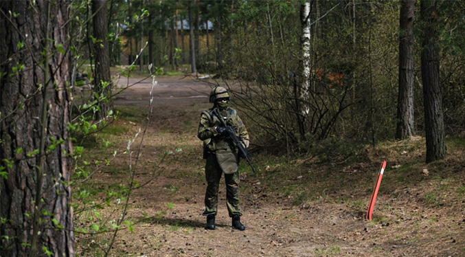 Reservistas de Finlandia se preparan para la amenaza rusa