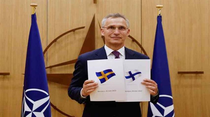 Suecia y Finlandia dan «paso histórico» al solicitar entrada en la OTAN