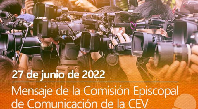 CEV felicita a los periodistas por su compromiso con la búsqueda de una Venezuela más justa