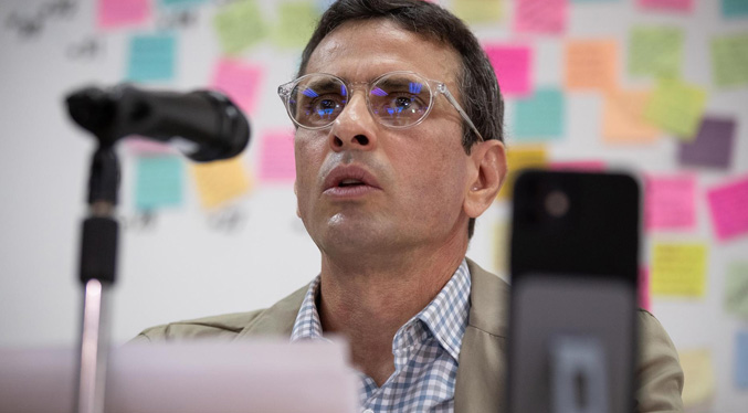 Capriles rechaza primarias «excluyentes» en la oposición