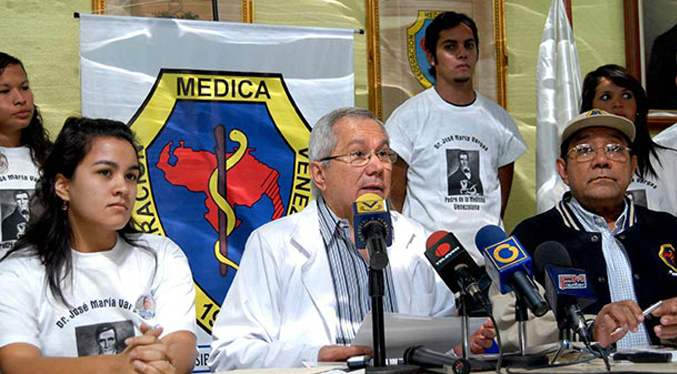 FMV denuncia que hay más de 40 médicos detenidos en Venezuela en los últimos 10 días