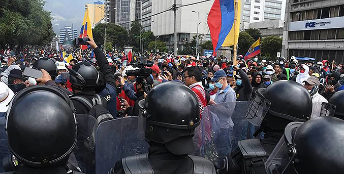 Iglesia ecuatoriana propone una tregua para buscar solución al conflicto