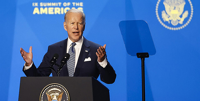 Biden advierte que la inmigración irregular es “inaceptable”