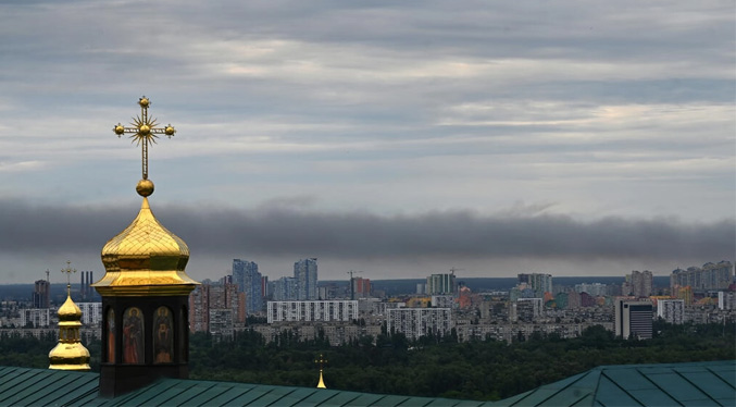 Kiev vuelve a despertarse con miedo después de nuevos bombardeos rusos