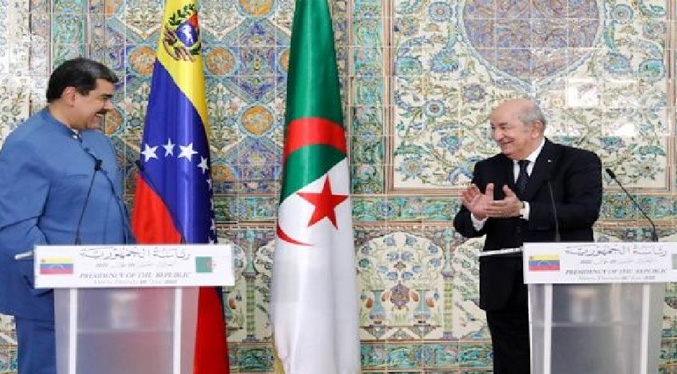 Argelia acuerda con Maduro la apertura de una línea aérea en Venezuela