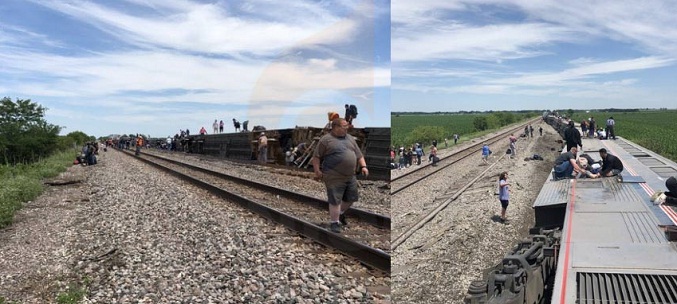 Al menos tres muertos en trágico accidente de tren en Missouri