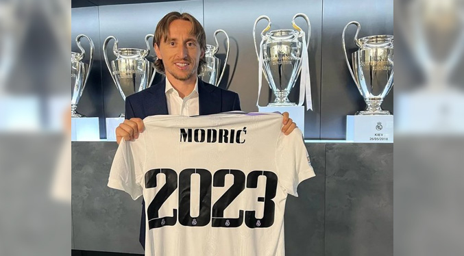 Modric renueva por una temporada más con el Real Madrid