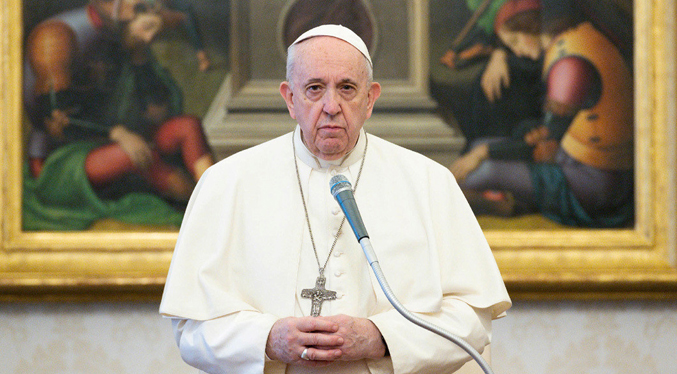 El Papa dice que en la iglesia hay lugar para todos