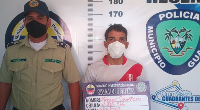 PoliGuajira arresta en Sinamaica a un hombre solicitado por múltiples delitos