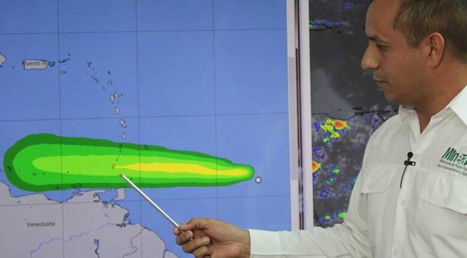 Monitorean una posible tormenta en el oriente del país